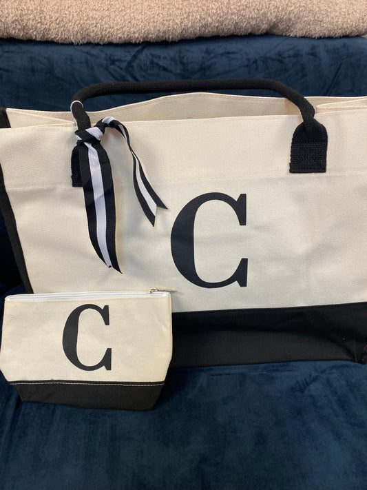 C Tote bag and coin purse