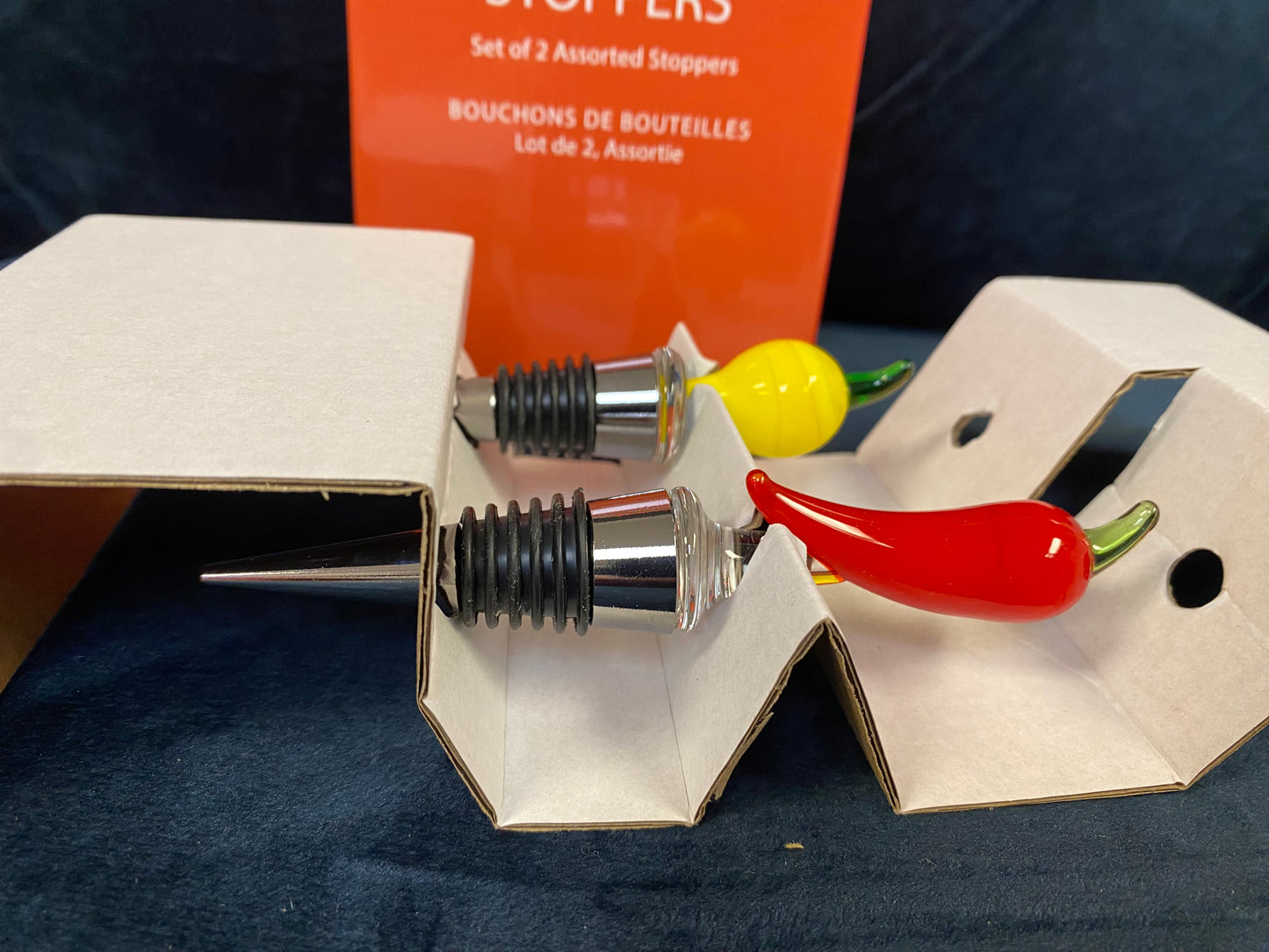 Glass bottle stoppers