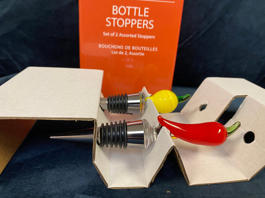 Glass bottle stoppers