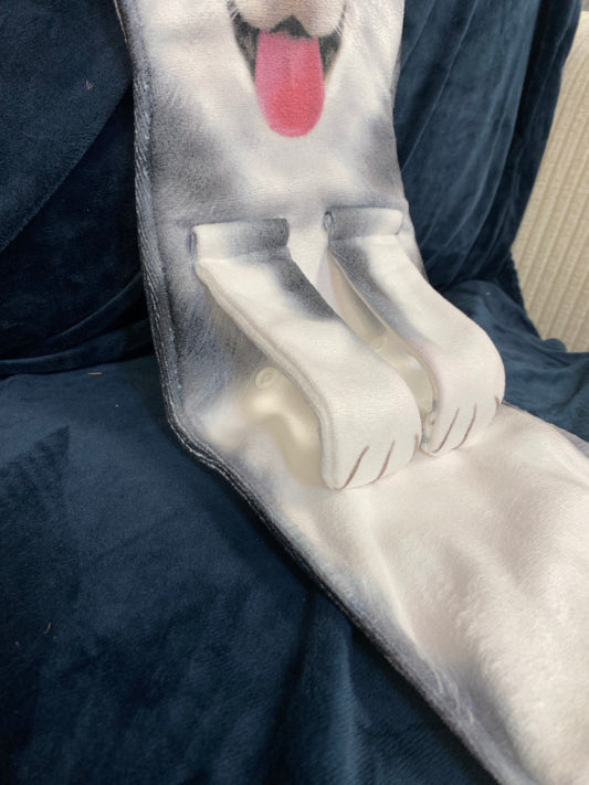 Husky hand towel