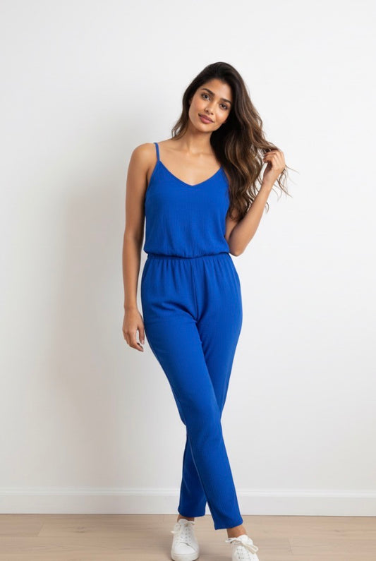 ODDI Royal blue jumpsuit