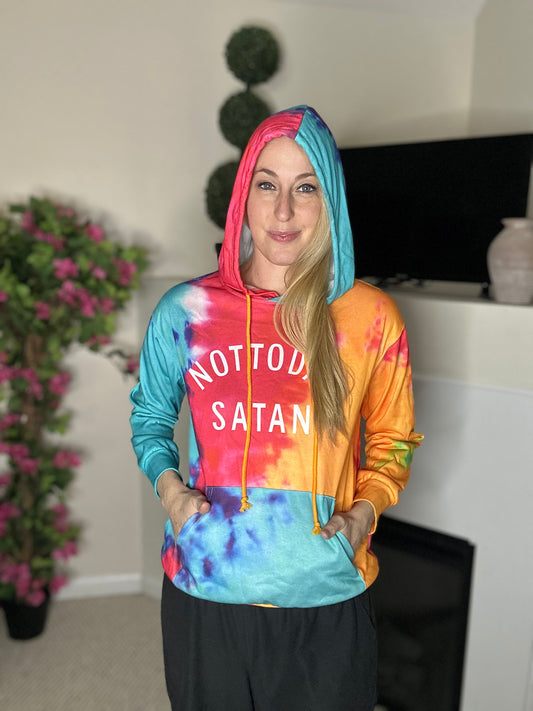 Not Today Satan hoodie
