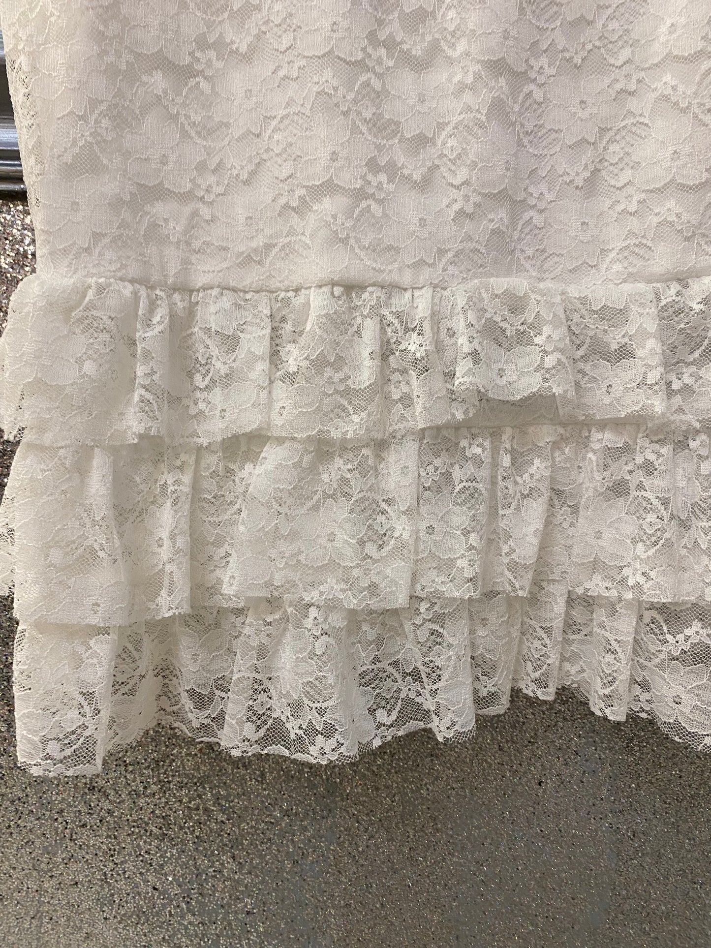 Hidden White Lace Dress