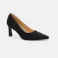 Beast Fashion Faux Suede Point Toe Pumps