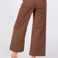 SAGE + FIG Wide Leg Cropped Pants