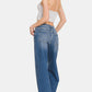 Zenana High Rise Wide Leg Jeans with Pockets