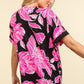 Haptics Floral Drop Shoulder T-Shirt