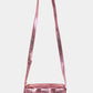 Fame Woven Crossbody Bag with Adjustable Strap