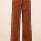 Mittoshop Corduroy Back Elastic Waist Pants