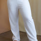 Active Usa Plus Size Elastic Waist Wide Leg Pants