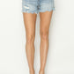 RISEN Raw Hem Denim Shorts