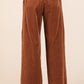 Mittoshop Corduroy Back Elastic Waist Pants