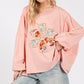 SAGE + FIG Flower Patch Dropped Shoulder Oversize Top