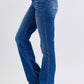 Judy Blue Full Size Run Mid-Rise Bootcut Jeans with Thermal Lining