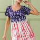 BiBi American Flag Theme Tee Dress