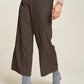 Davi & Dani Wide Leg Mid-Rise Pants