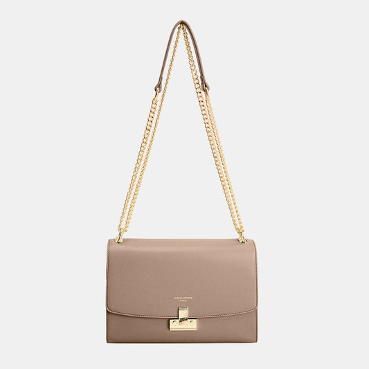 David Jones Chain-Handle Crossbody Bag