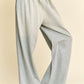 Davi & Dani Rhinestone Drawstring Wide Leg Pants