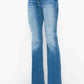 bytos Full Size Distressed High Rise Jeans with Pockets