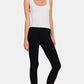 Zenana Cropped Padded Seamless Tank