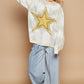 POL Washed Star Patch With Studded Top