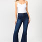 American Bazi Side Slit Flare Jeans