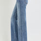 RISEN Full Size High Rise Straight Leg Jeans with Pockets