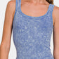 Zenana Ribbed Scoop Neck Tank