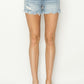 RISEN Raw Hem Denim Shorts