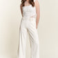 Davi & Dani Wide Leg Mid-Rise Pants