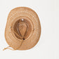 Fame Rope Strap Straw Braided Hat