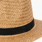 Fame Basket Weave Straw Sun Hat