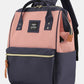 Himawari Waterproof Canvas Backpack Bag with Side Pockets