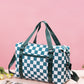 Zenana Checkered Multi-Pocket Travel Bag