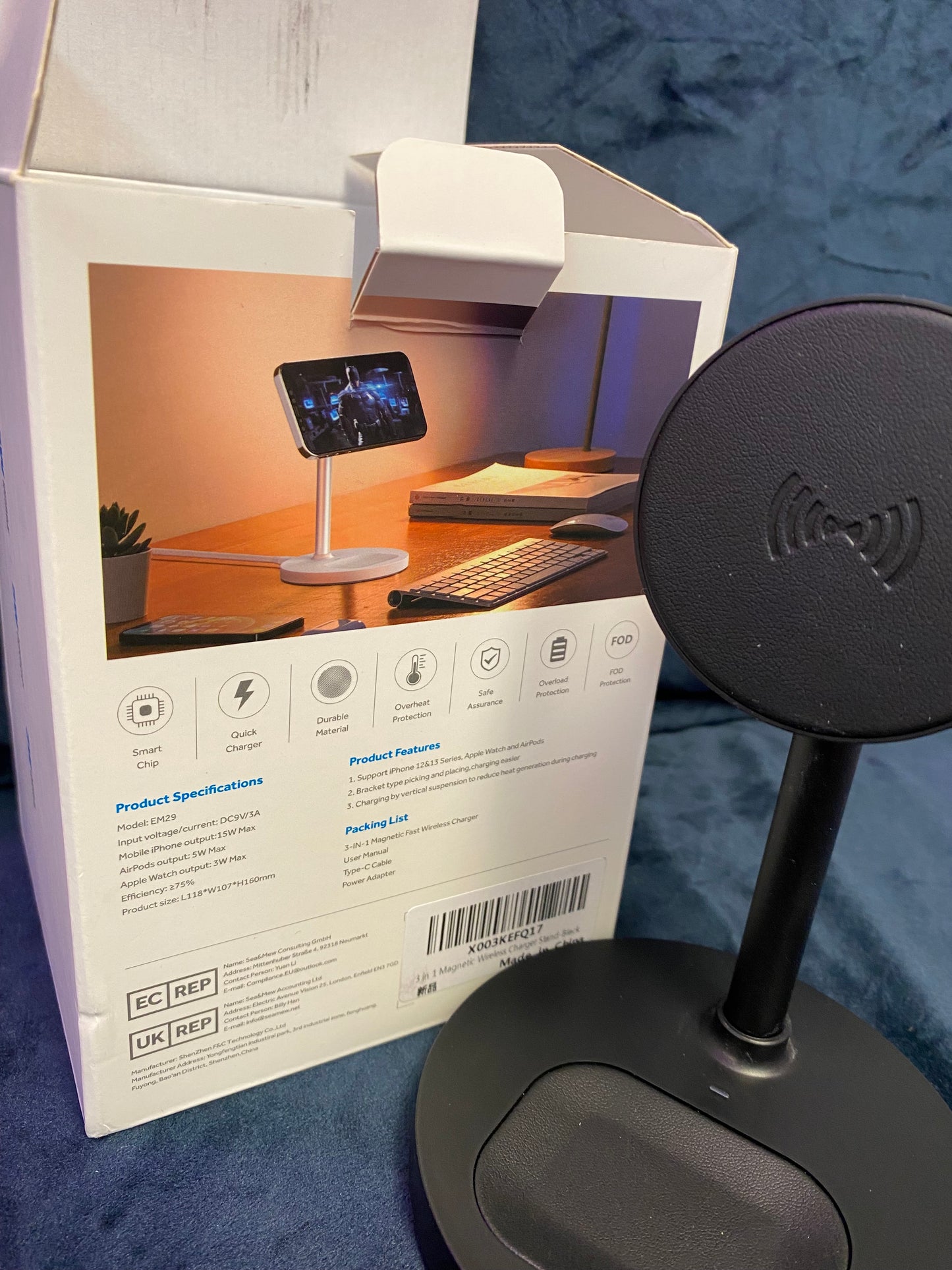 3 in 1 fast charging device