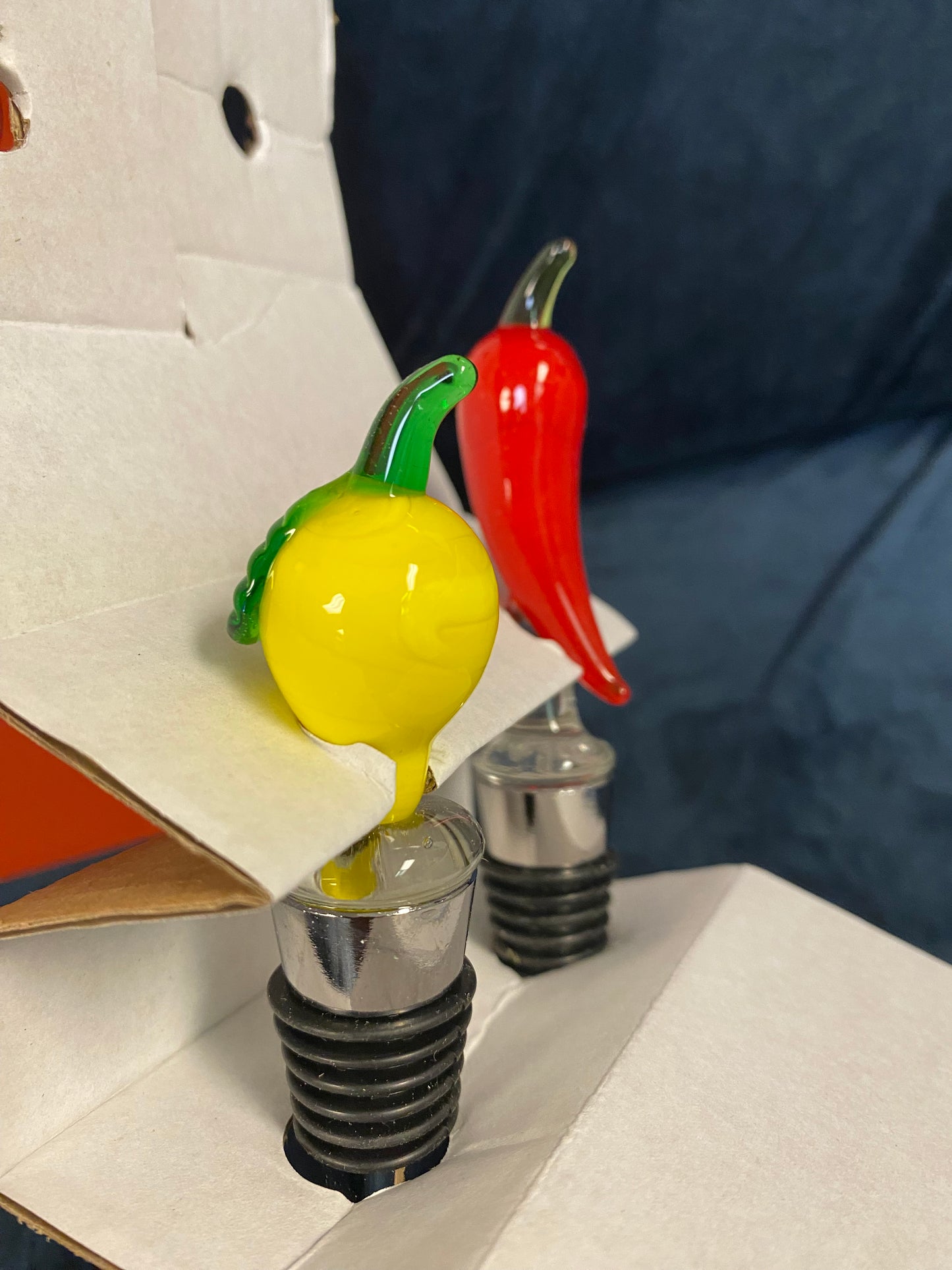 Glass bottle stoppers