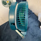 Desk folding fan