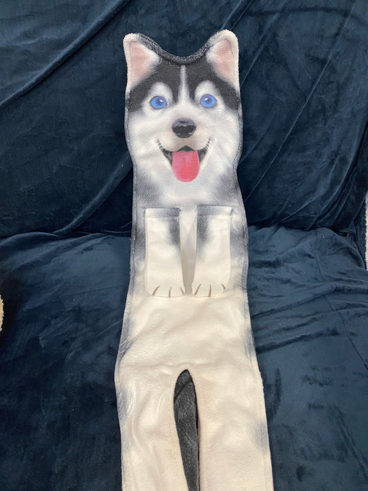 Husky hand towel