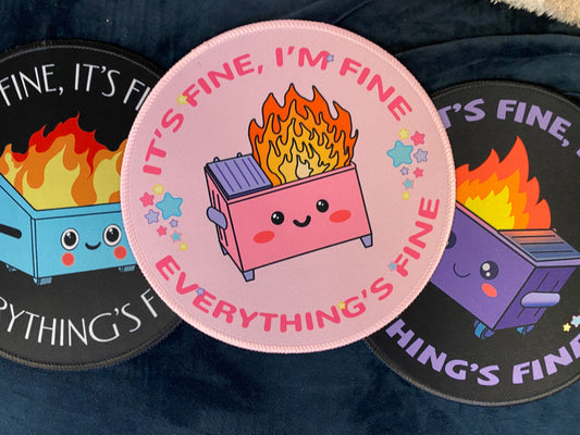 I’m fine mouse pads