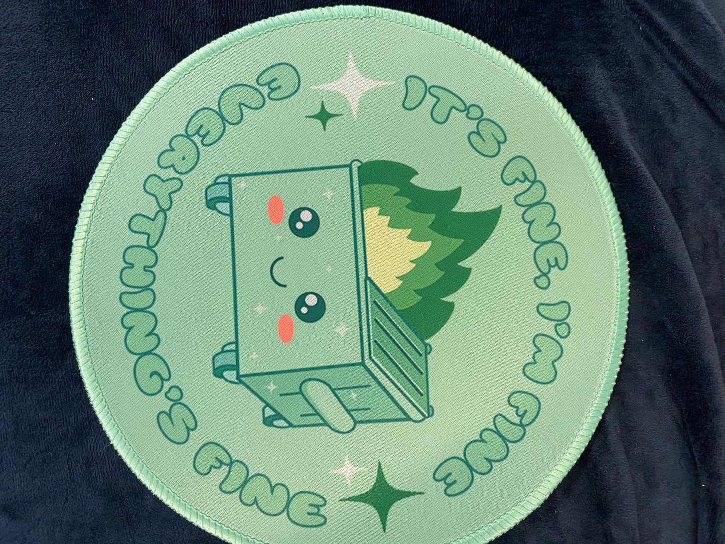 I’m fine mouse pads