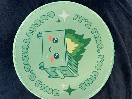 I’m fine mouse pads