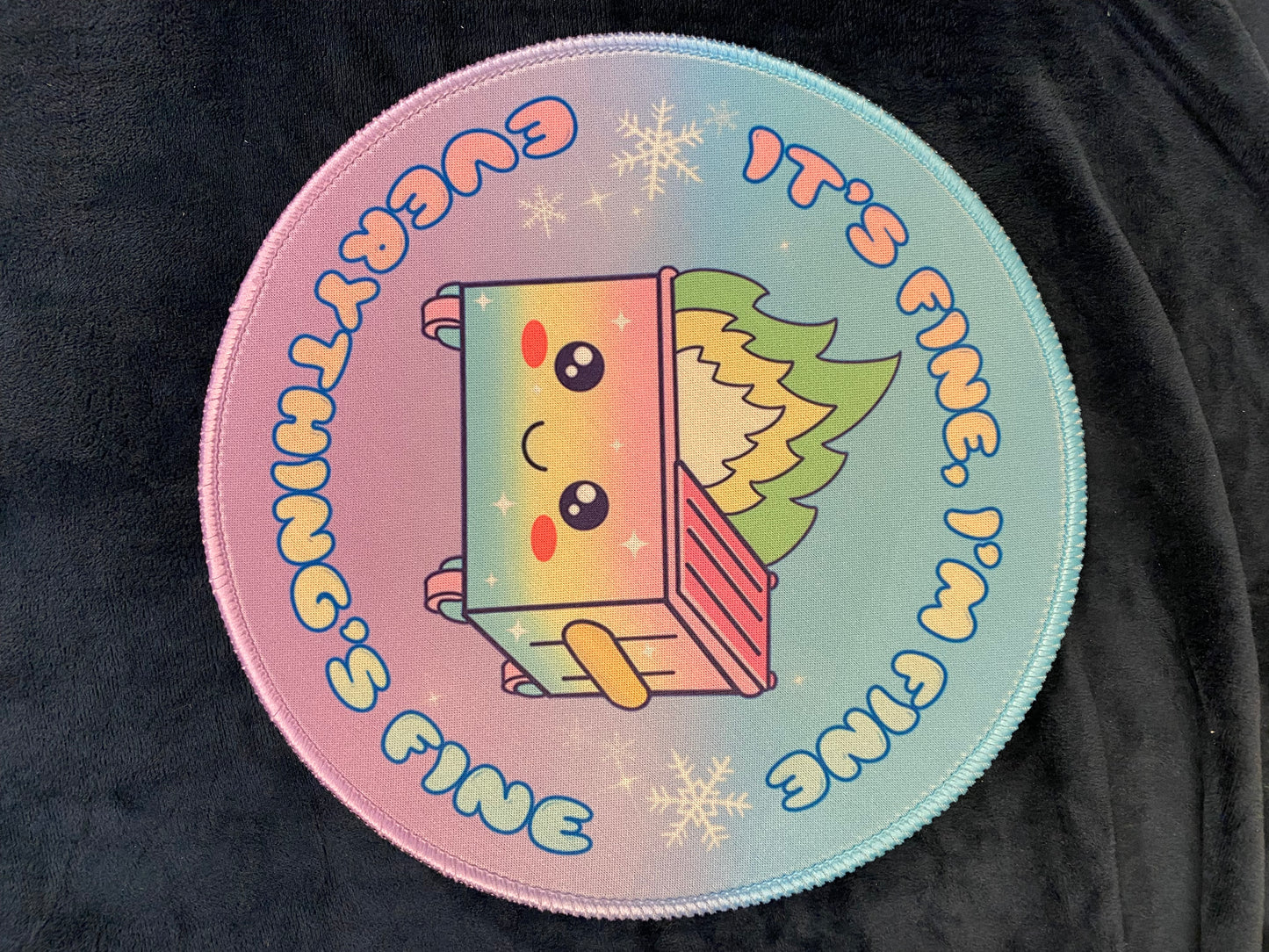 I’m fine mouse pads