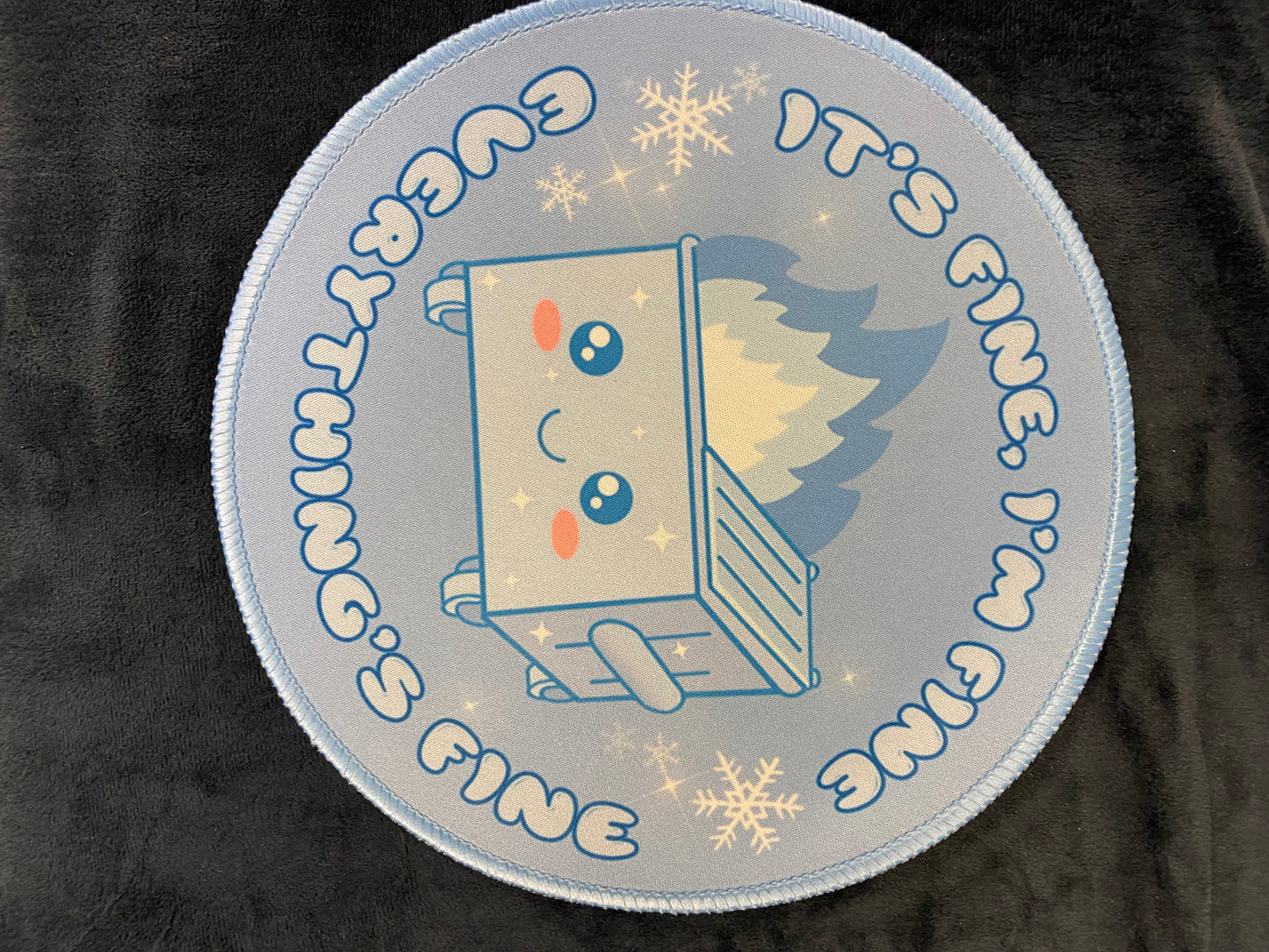 I’m fine mouse pads