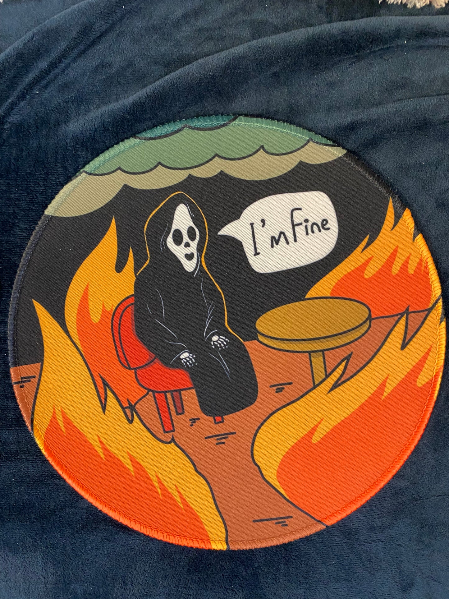 I’m fine mouse pads