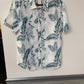 Tropical short sleeve button down shirt