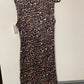 Leopard print mini dress