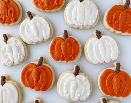 Sugar Cookie Decorating Day (Pumpkin Shaped)