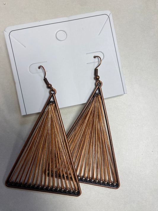 Geometric stylish earrings
