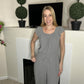 Light grey jumpsuit
