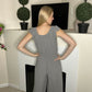 Light grey jumpsuit